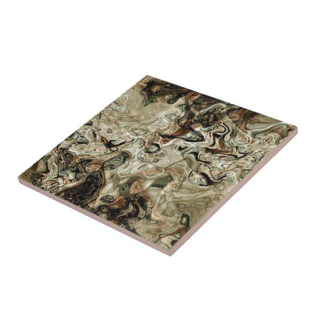 Azulejo Piedra de mármol multicolor a moda - Lujo (Lado)