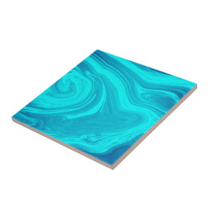 Azulejo Piedra de mármol turquesa - Textura abstracta