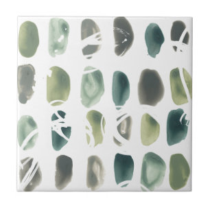 Azulejo Piedra rúnica - Verde