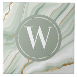 Azulejo Piedra Verde azulada verde de mosaico verde claro