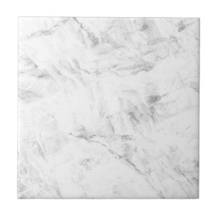 Azulejo Piedras de mármol gris blanco Tile de cerámica
