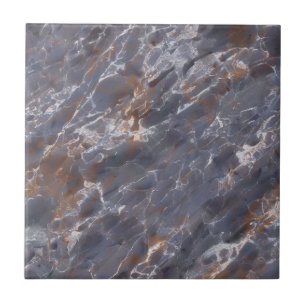 Azulejo Piedras de mármol gris oscuro mosaico cerámico