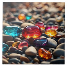 Piedras marinas Tile cerámico