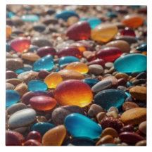 Piedras marinas Tile cerámico