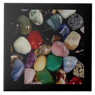 Azulejo Piedras Preciosas Coloridas
