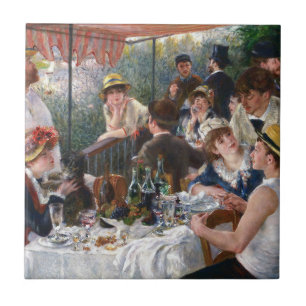 Azulejo Pierre-Auguste Renoir - Almuerzo de la Party de Ba