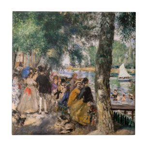Azulejo Pierre-Auguste Renoir - Bañistas en el Sena