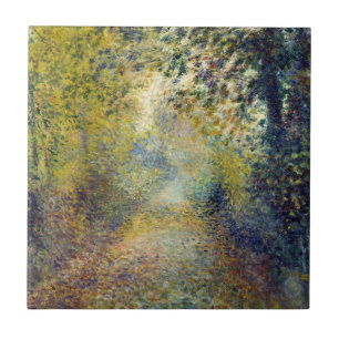 Azulejo Pierre-Auguste Renoir - En el bosque