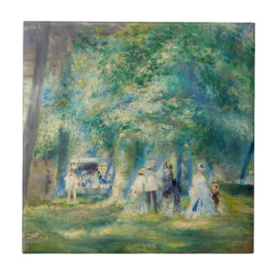 Azulejo Pierre-Auguste Renoir - La Fiesta en Saint-Cloud
