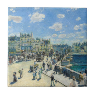 Azulejo Pierre-Auguste Renoir - París, Pont-Neuf