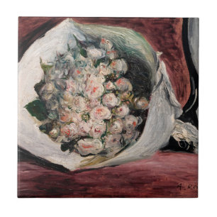 Azulejo Pierre-Auguste Renoir - Ramo en una caja