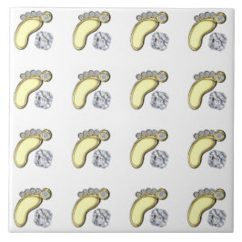 Azulejo Pies de bebé