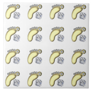 Azulejo Pies de bebé