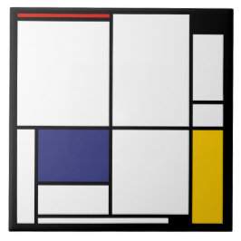 Azulejo Piet Mondrian, Tableau 1