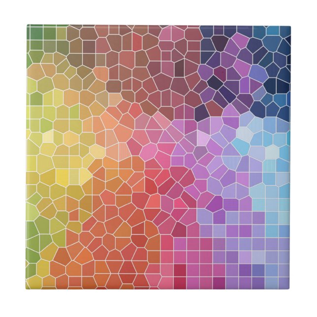 Azulejo Piezas de Color (Frente)