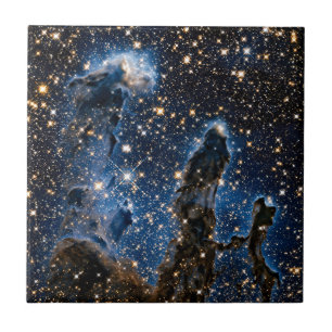 Azulejo Pilares De Creación Nebulosa Del Águila Infrarrojo