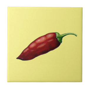 Azulejo Pimienta Vintage Hot Jalapeno