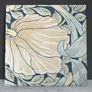 Azulejo Pimpernel Seamless 10 of 12 Faded Blue Yellow