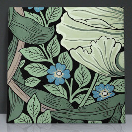 Azulejo Pimpernel Seamless 11 of 12 Sage Green Blue
