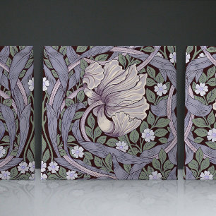 Azulejo Pimpernel Seamless 1/2 William Morris Artesanía