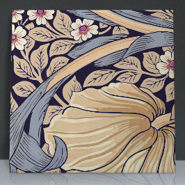 Azulejo Pimpernel Seamless 1 de 12 Dusty Blue & Yellow