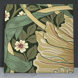 Azulejo Pimpernel Seamless 1 de 12 Faux Gold & Sage Green