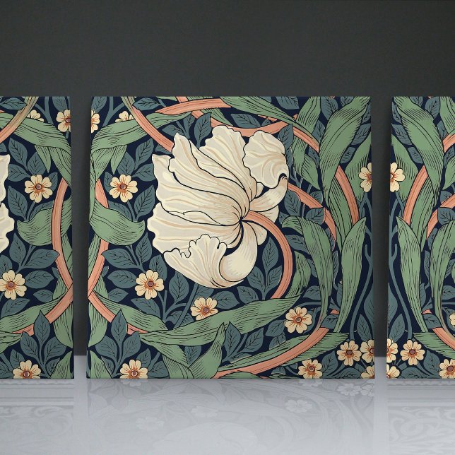 Azulejo Pimpernel Seamless 2/2 William Morris Artes y Ofic (Subido por el creador)
