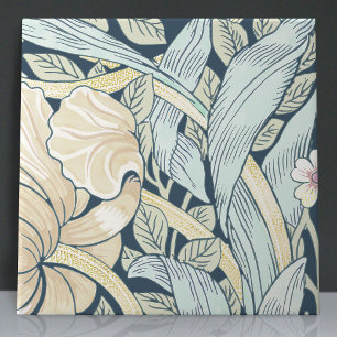 Azulejo Pimpernel Seamless 2 de 12 Faded Blue Yellow