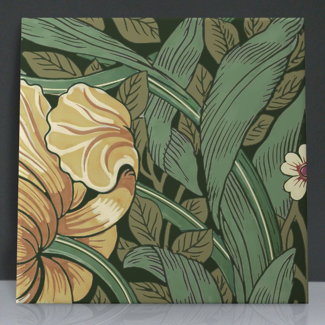 Azulejo Pimpernel Seamless 2 de 12 Warm Yellow Sage Green (Subido por el creador)