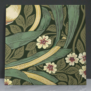 Azulejo Pimpernel Seamless 6 de 12 Faux Gold & Sage Green