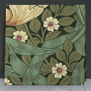 Azulejo Pimpernel Seamless 8 de 12 Warm Yellow Sage Green