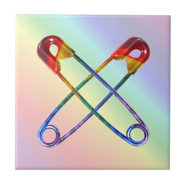 Azulejo Pin seguro (Frente)