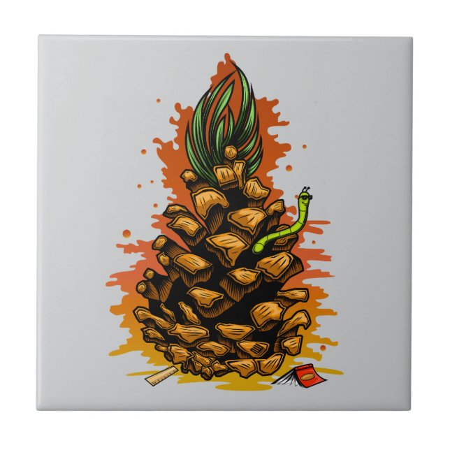 Azulejo Piña (Frente)