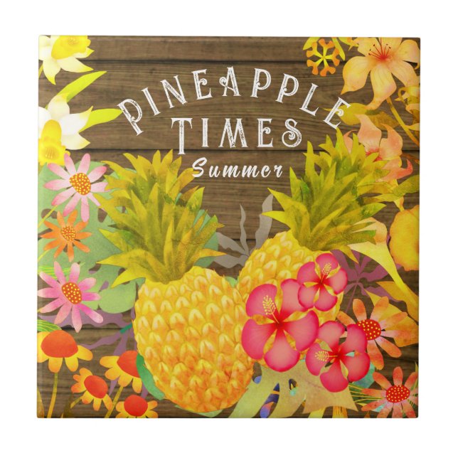 Azulejo Pinapple Pine (Frente)