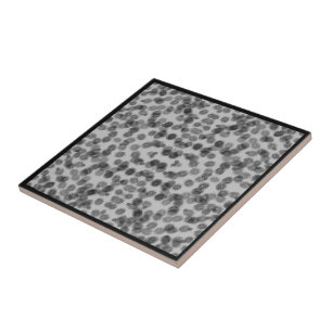 Azulejo Pinceladas retorcidas texturizadas Patrón negro so