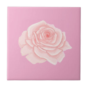 Azulejo Pink rose