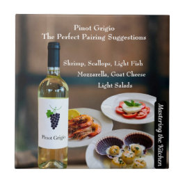 Azulejo Pinot Grigio Wine Pairing/Mastering the Kitchen