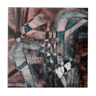 Azulejo Pintada abstracta