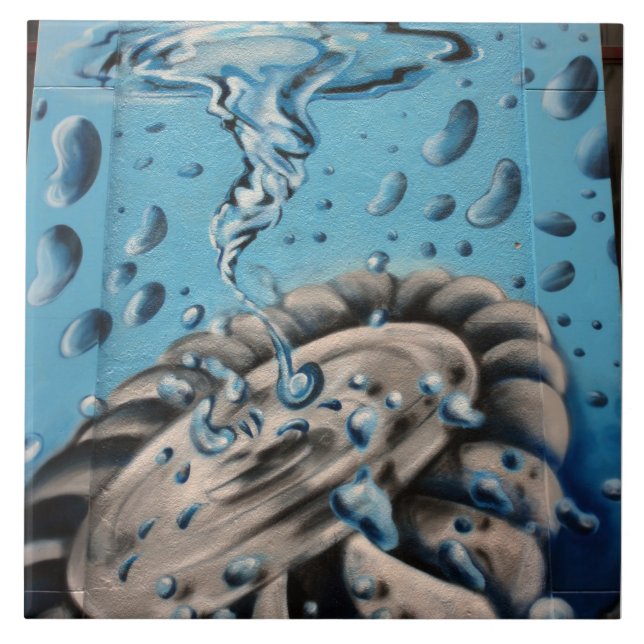 Azulejo Pintada suiza (Frente)