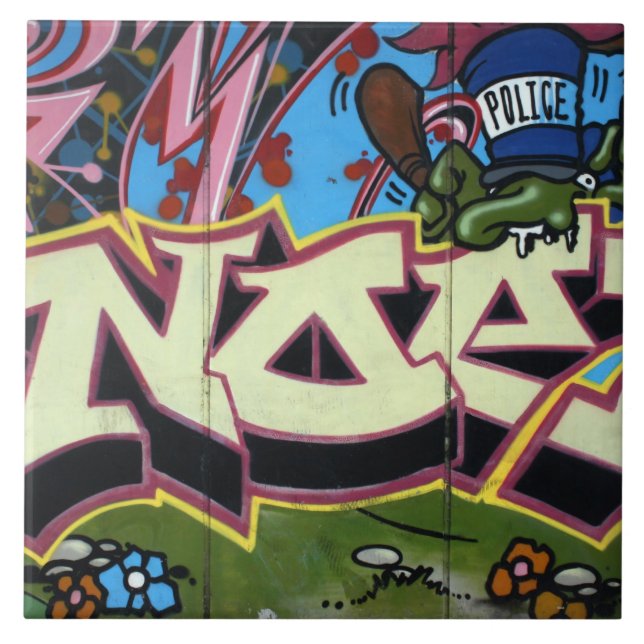 Azulejo Pintada taiwanesa, Taipei, Taiwán (Frente)