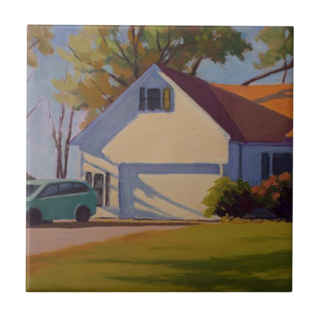 Azulejo Pintura de casa de Misuri (Frente)