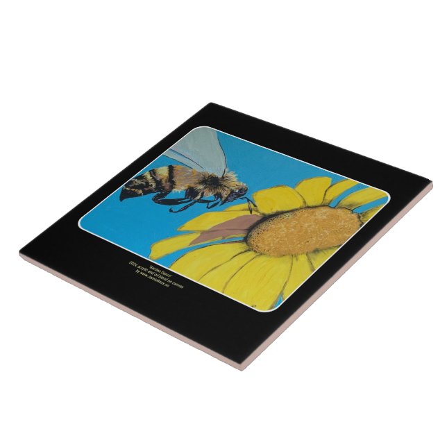 Azulejo Pintura de "danza del jardín" en un (Lado)