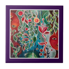 Azulejo Pintura de dos caras