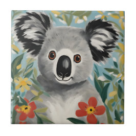 Azulejo Pintura de koala