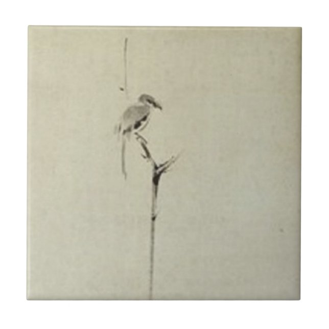 Azulejo Pintura de Miyamoto Musashi, C. 1600's (Frente)