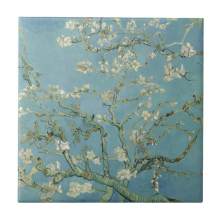 Azulejo Pintura floral de Vincent Van Gogh Almond Blossom