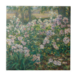 Azulejo Pintura Floral Vintage: Flores de viento de Donoh