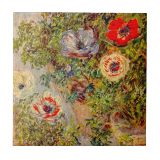 Azulejo Pintura impresionista floral - Claude Monet