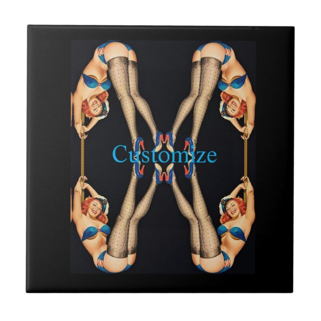 Azulejo Pinups de cosecha acrobática Thunder_Cove (Frente)