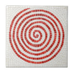 Azulejo PINWHEEL MOSAIC 4.25" Tile cerámico cuadrado<br><div class="desc">El diseño de esta baldosa cerámica de PINWHEEL MOSAIC de 4.25"x4.25" fue pintado a mano con acuarelas para que pareciera mosaico de piedra. * Los productos de cerco están disponibles en la categoría MOSAIC ART de mi tienda. ** Si quieres transferir este diseño a otro tipo de producto, forma o...</div>